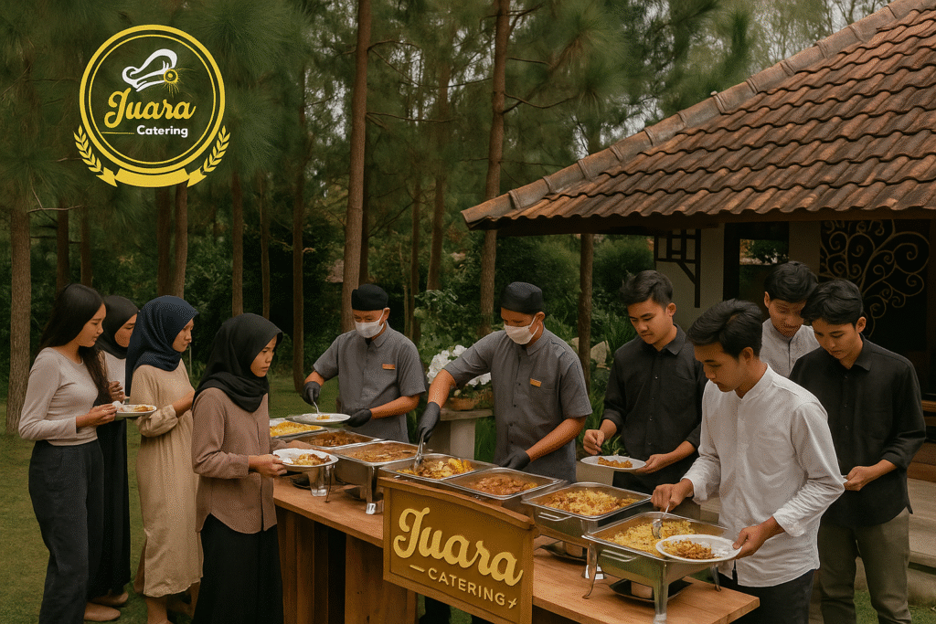 catering-puncak-villa-outbound-buffet