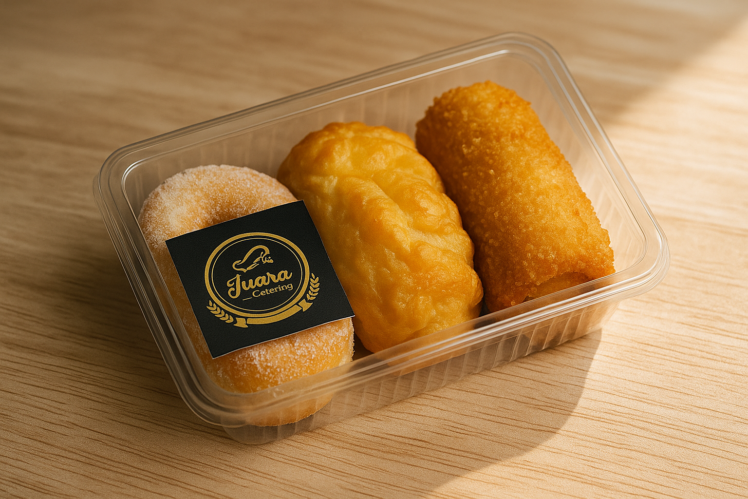 Snack box untuk tamu acara keluarga, syukuran, arisan, dan meeting kecil di Caringin Bogor.