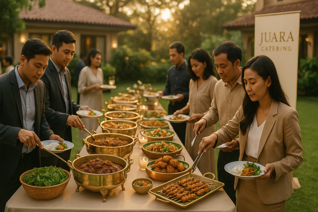 layanan catering event perusahaan di puncak