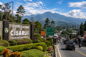 Visual area Cisarua Bogor untuk konteks layanan catering