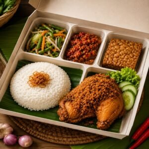 Nasi Box Ayam Bakar