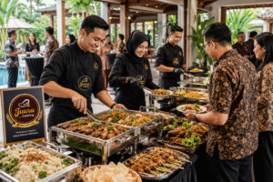 Contoh prasmanan untuk acara gathering dan makan utama
